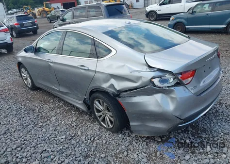 2015 Chrysler 200 Limited z USA, uszkodzony, nr VIN 1C3CCCAB3FN701217